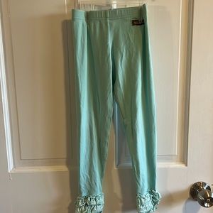 Matilda Jane size 4 mint green Benny leggings
